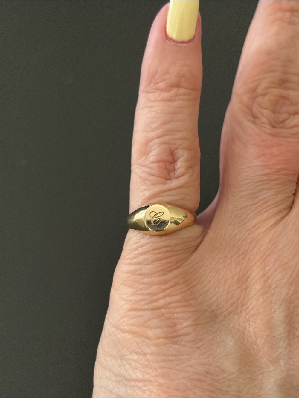 Kinn Studio Signet Pinky Ring